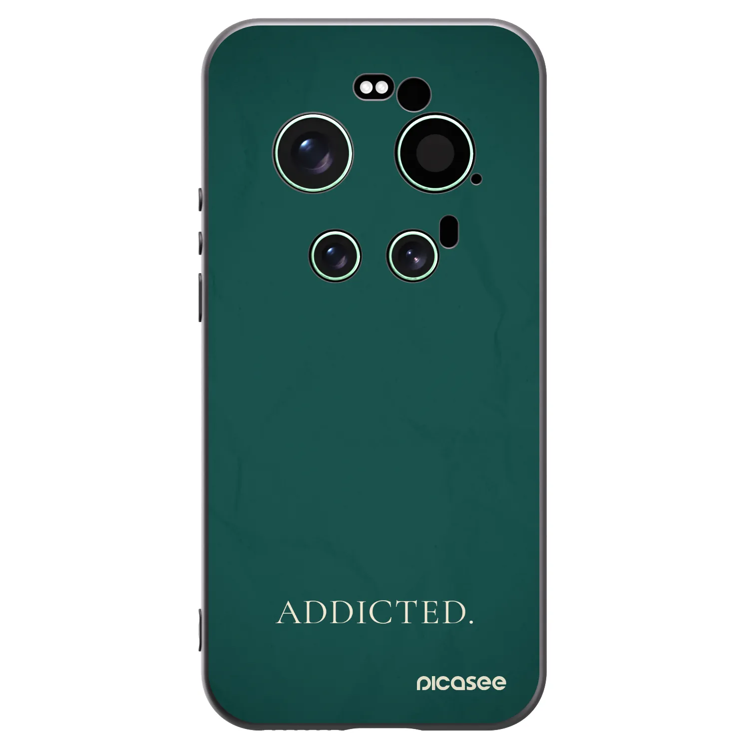 Silikónový čierny obal pre Xiaomi 17 Ultra - Addicted