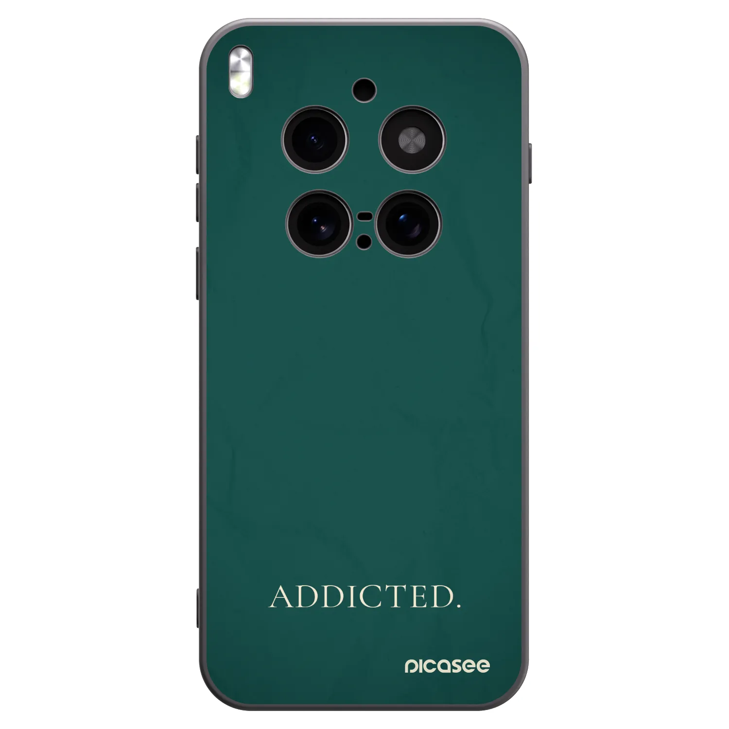 Picasee silikónový čierny obal pre Vivo X300 Pro - Addicted