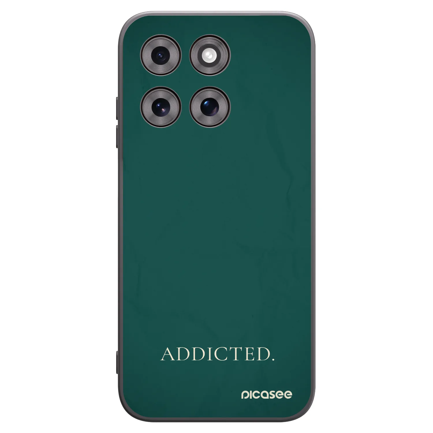 Picasee silikónový čierny obal pre Motorola Moto G77 - Addicted