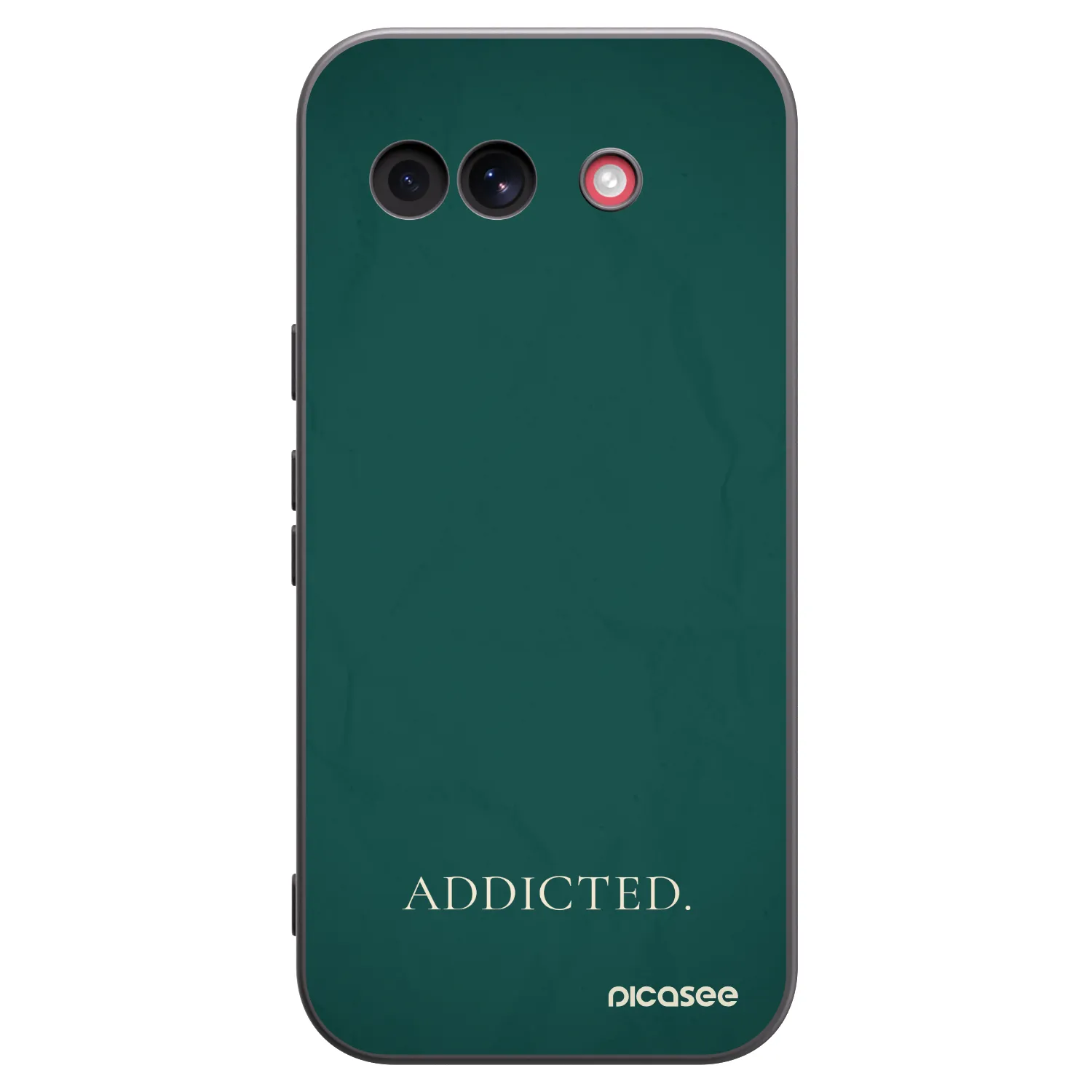 Picasee silikónový čierny obal pre Google Pixel 10a - Addicted