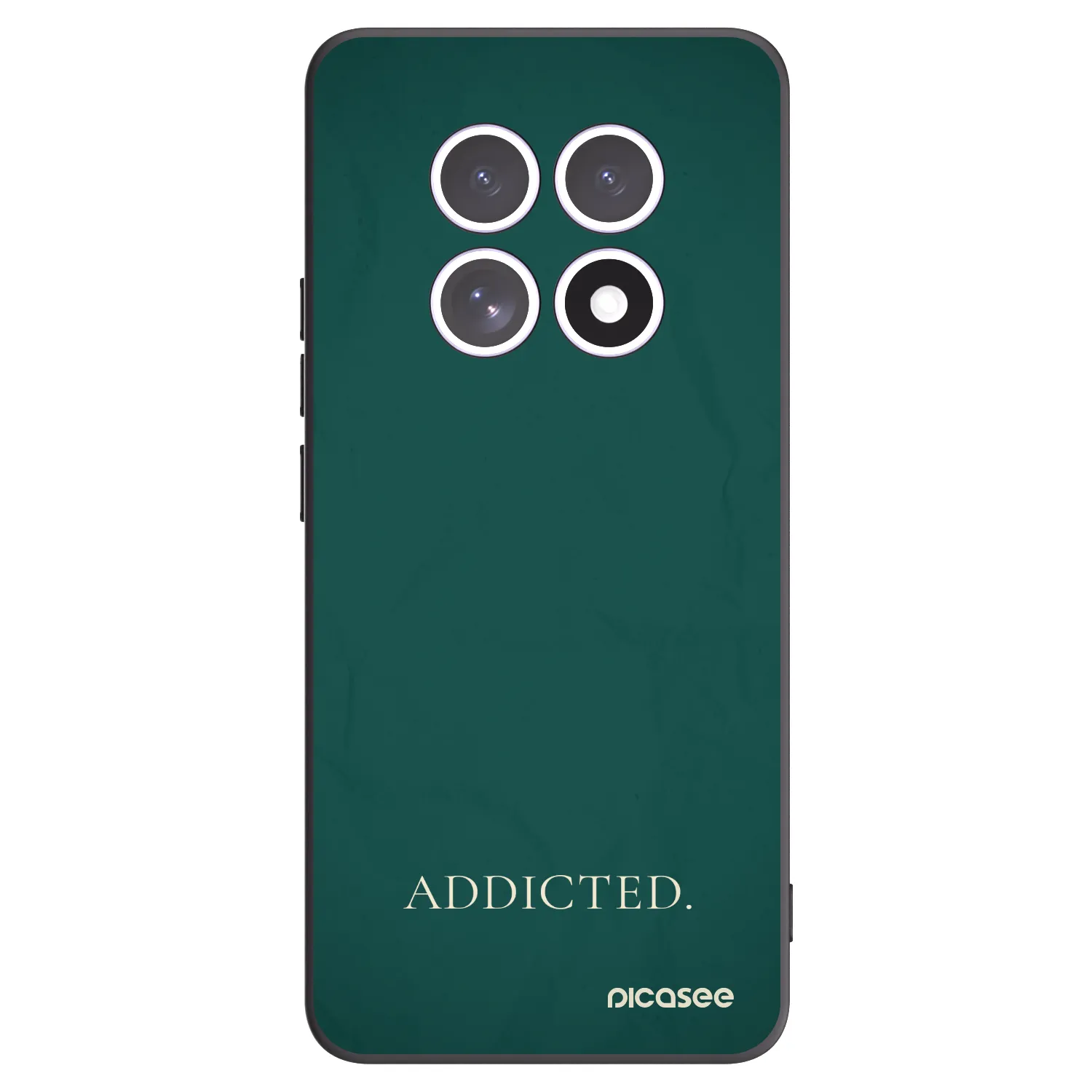 Picasee silikónový čierny obal pre Xiaomi Redmi Note 15 5G - Addicted
