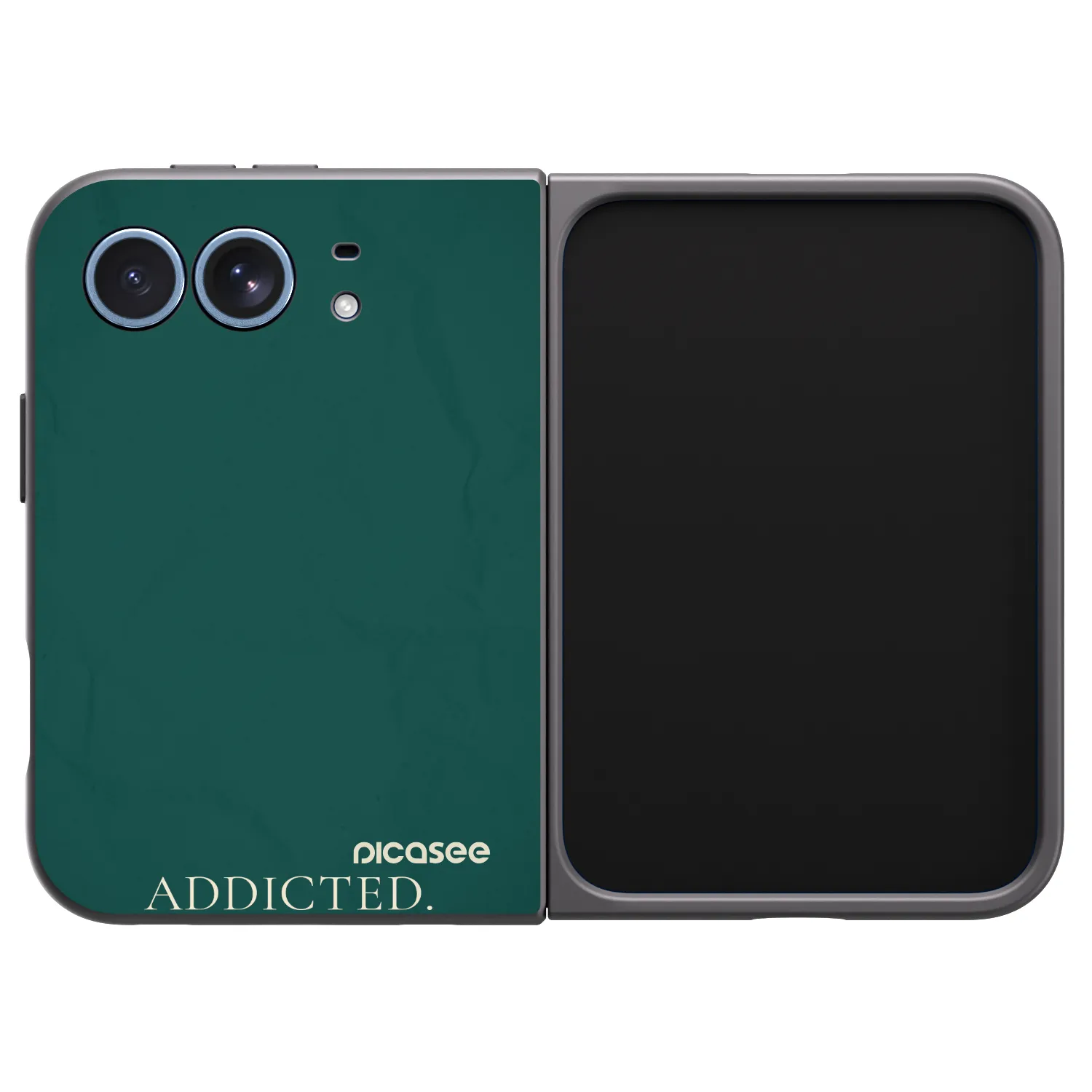 Picasee silikónový čierny obal pre Apple iPhone Ultra - Addicted