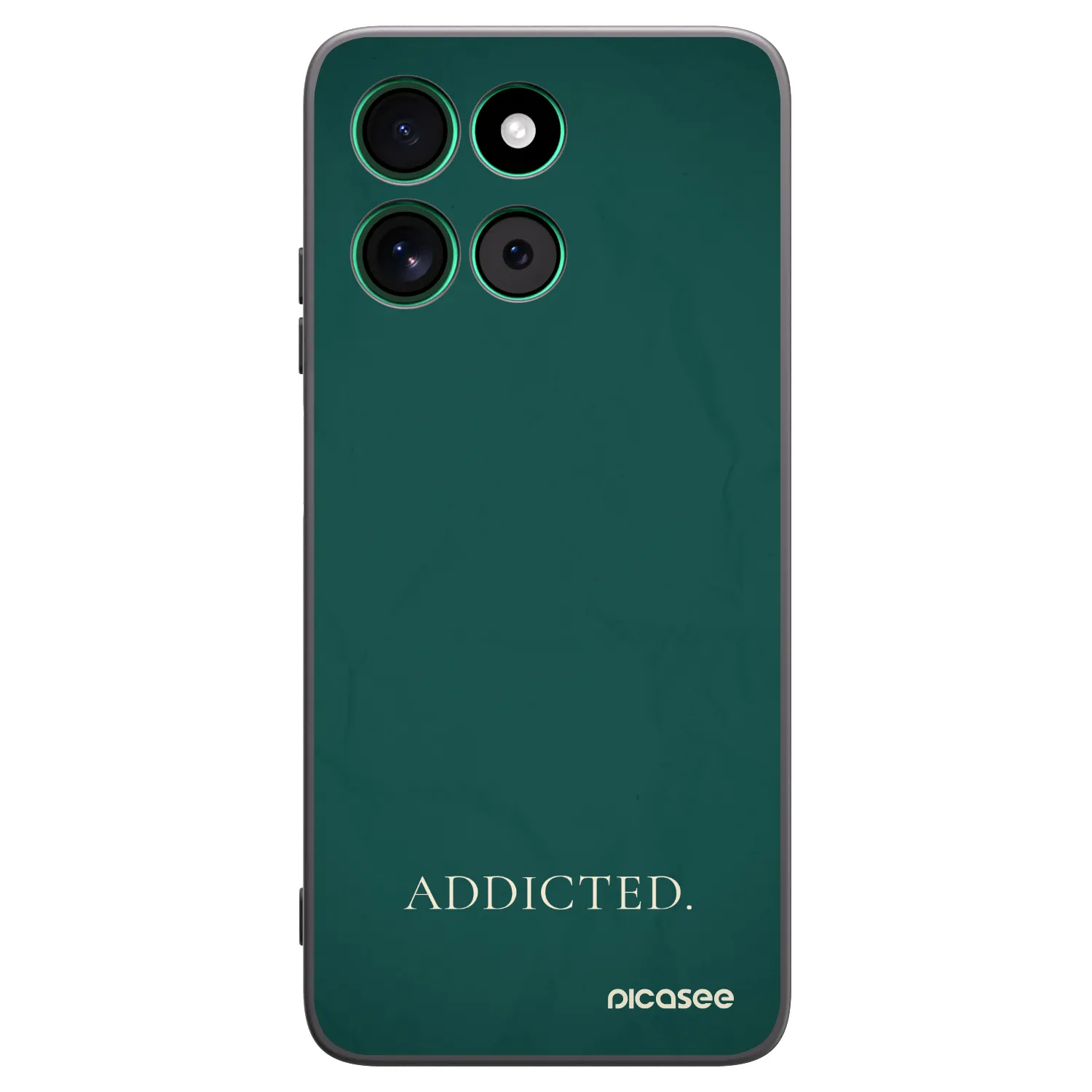 Picasee silikónový čierny obal pre Motorola Moto G57 Power - Addicted