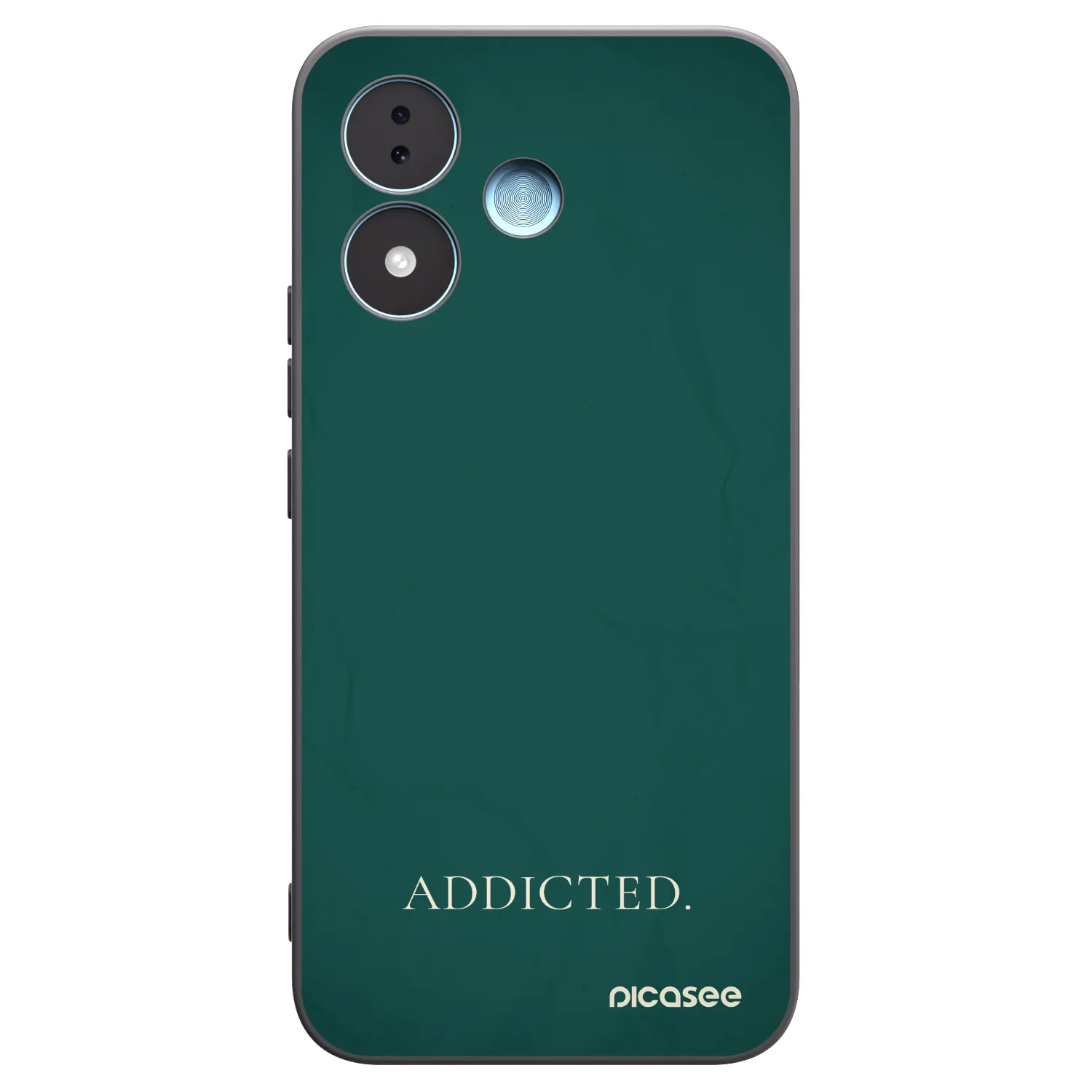 Picasee silikónový čierny obal pre Xiaomi Redmi Note 17 5G - Addicted