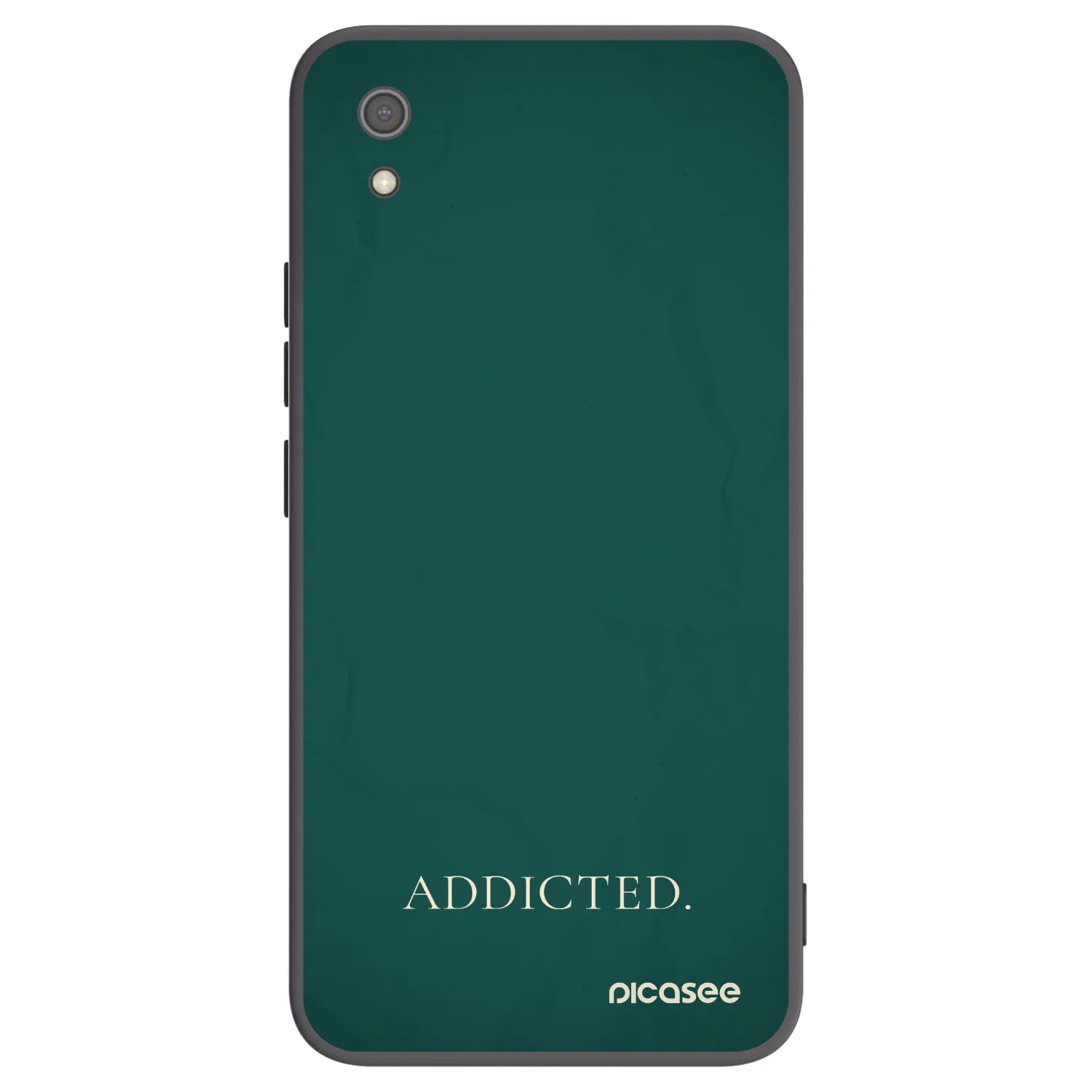 Picasee silikónový čierny obal pre Xiaomi Redmi 7A - Addicted