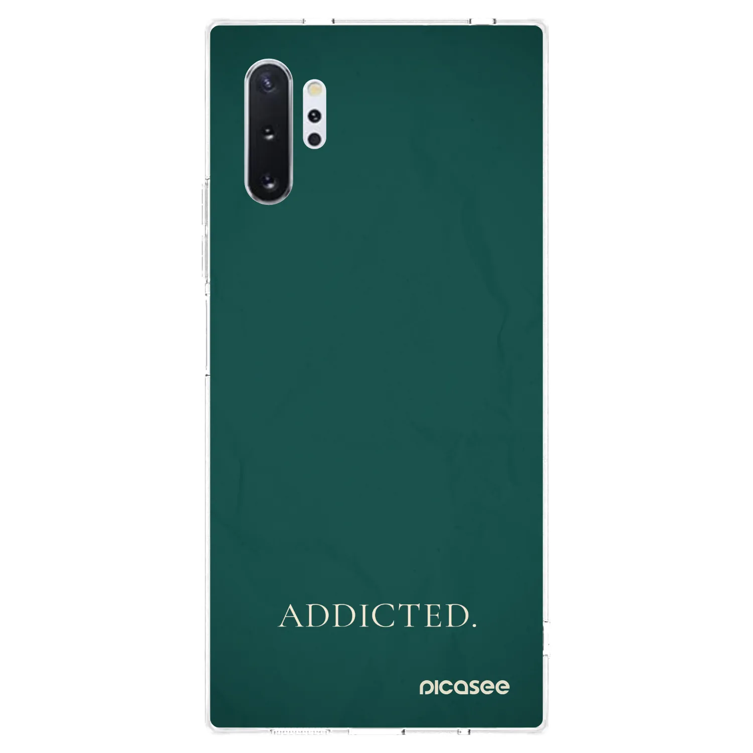Picasee silikónový prehľadný obal pre Samsung Galaxy Note 10+ N975F - Addicted