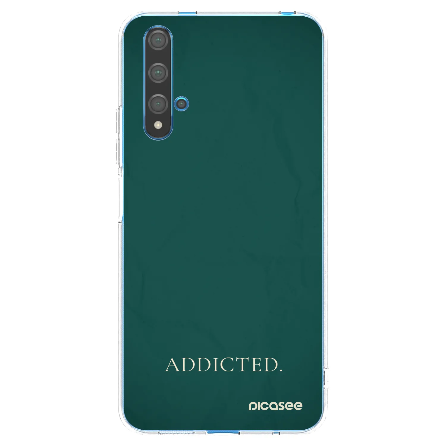 Silikónový prehľadný obal pre Huawei Nova 5T - Addicted