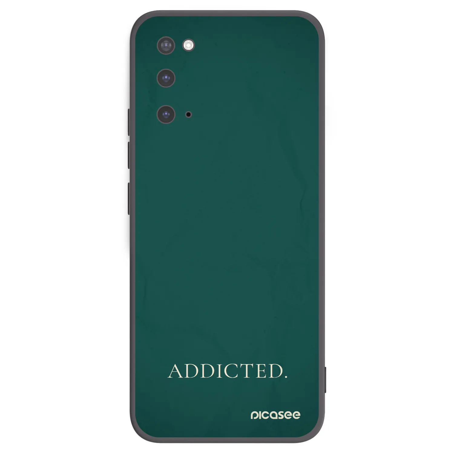 Picasee silikónový čierny obal pre Samsung Galaxy S20 G980F - Addicted
