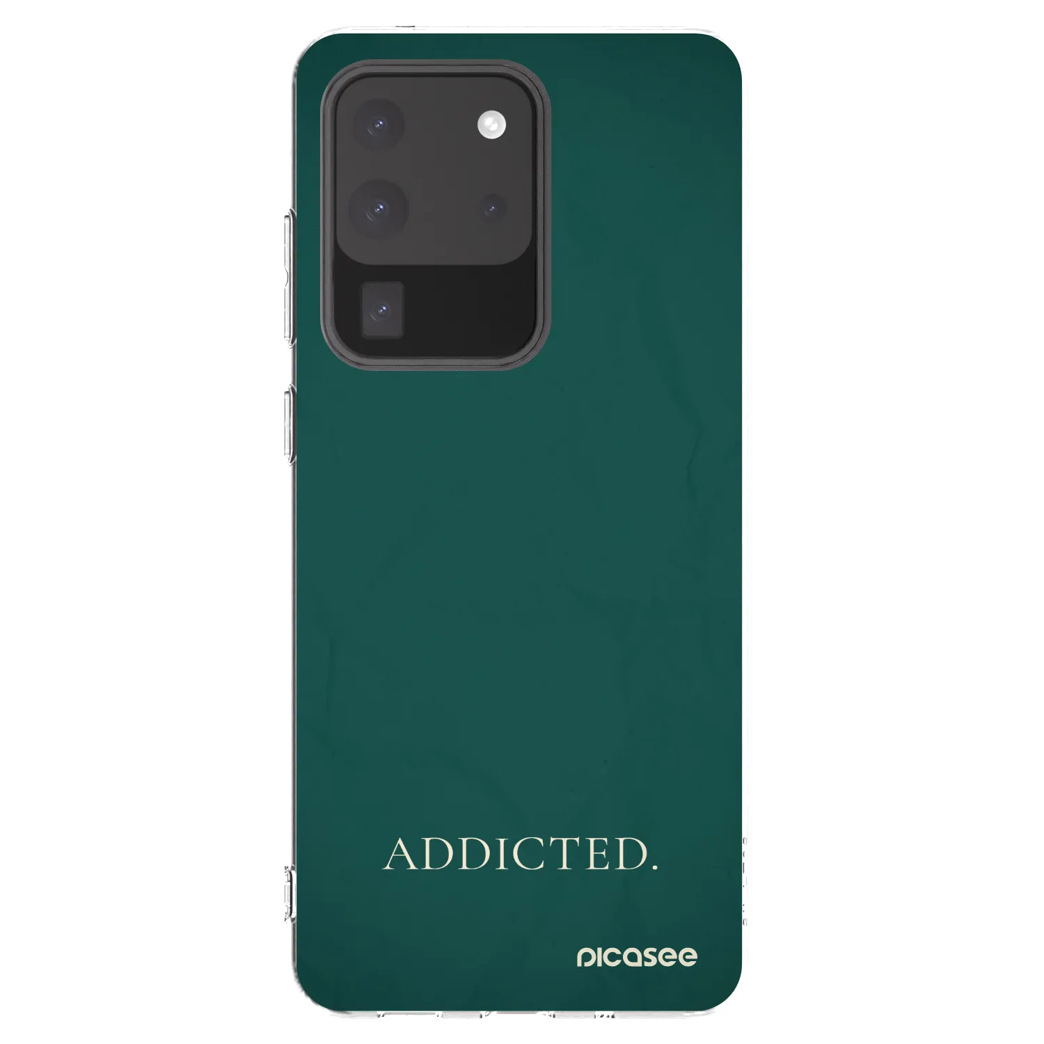 Picasee silikónový prehľadný obal pre Samsung Galaxy S20 Ultra 5G G988F - Addicted