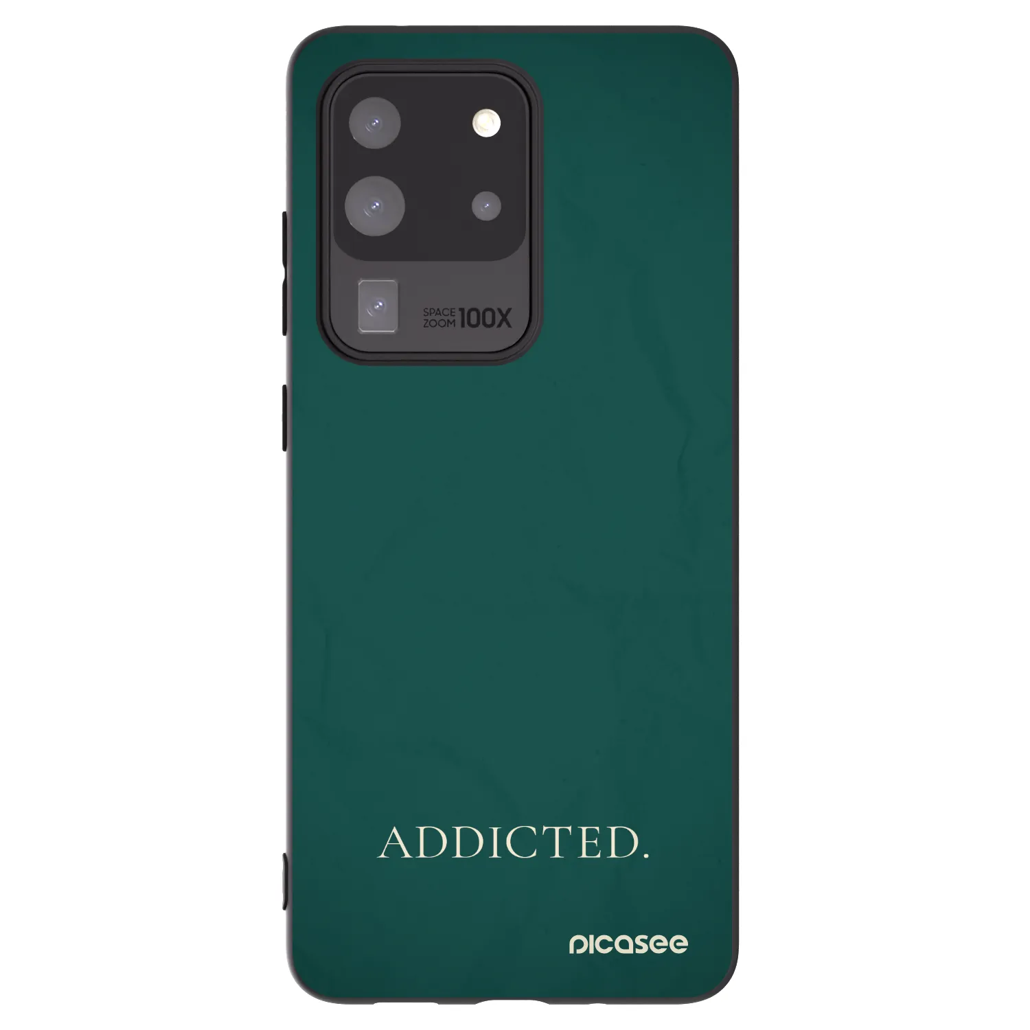 Picasee silikónový čierny obal pre Samsung Galaxy S20 Ultra 5G G988F - Addicted