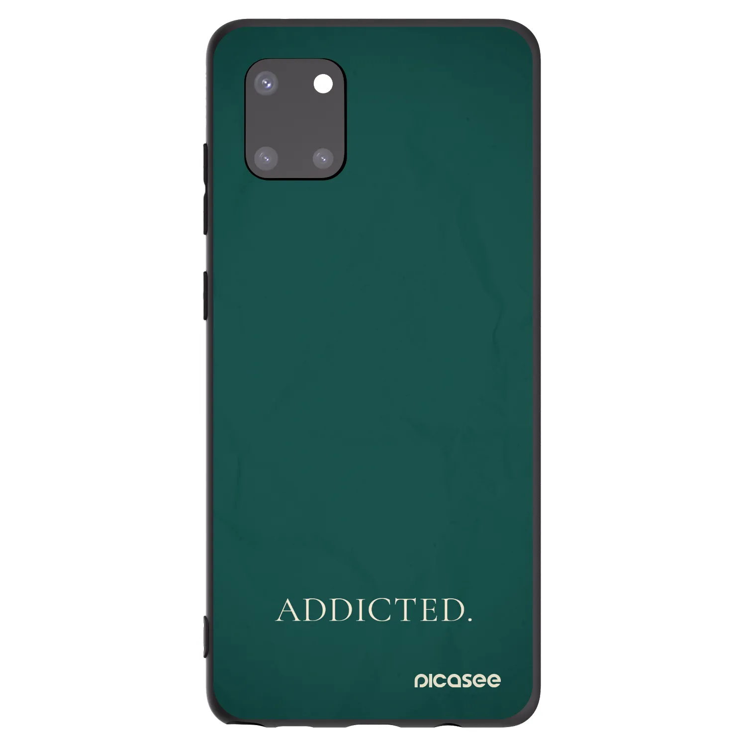 Picasee silikónový čierny obal pre Samsung Galaxy Note 10 Lite N770F - Addicted