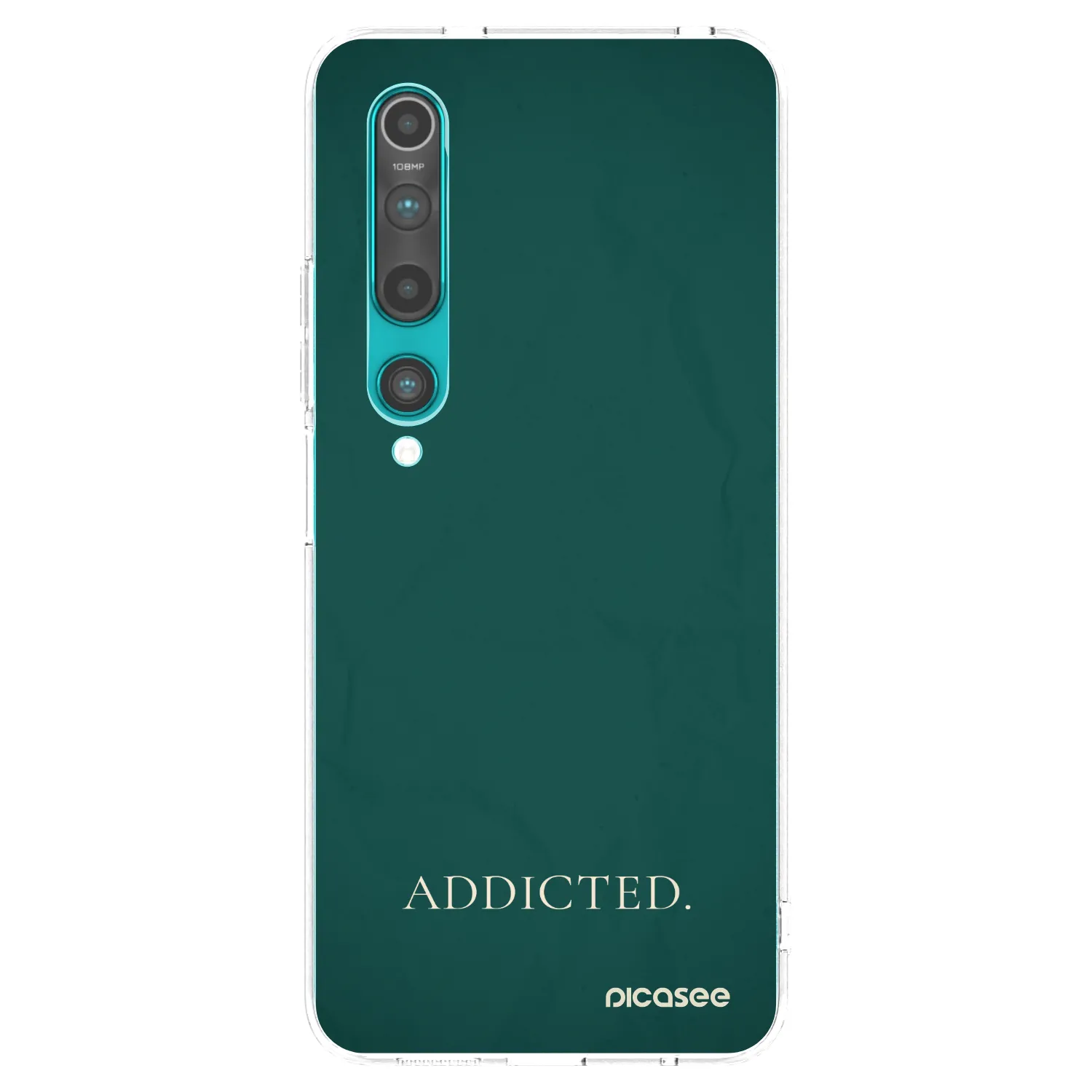 Silikónový prehľadný obal pre Xiaomi Mi 10 - Addicted