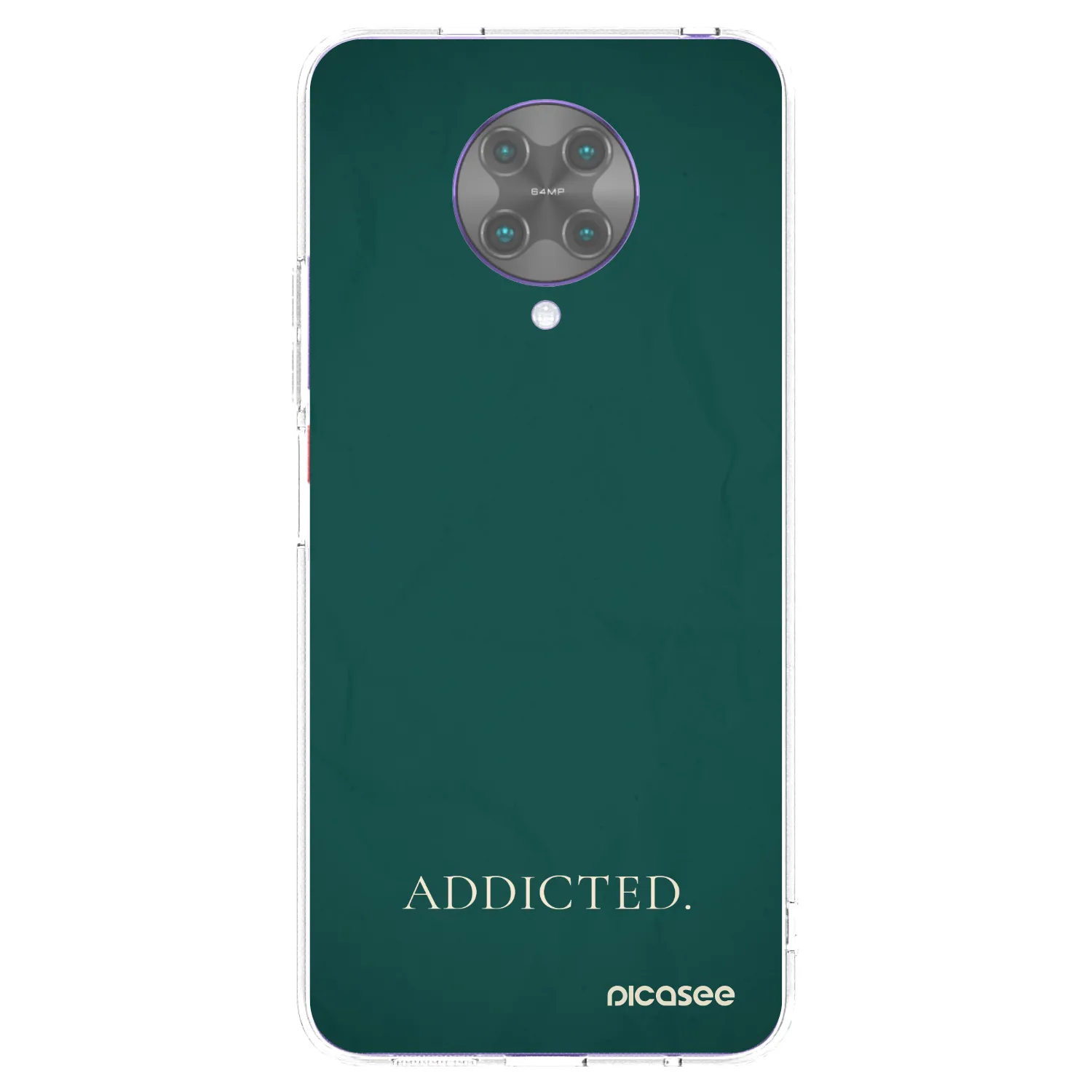 Silikónový prehľadný obal pre Xiaomi Poco F2 Pro - Addicted