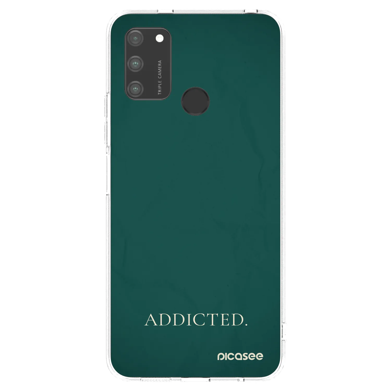 Silikónový prehľadný obal pre Honor 9A - Addicted