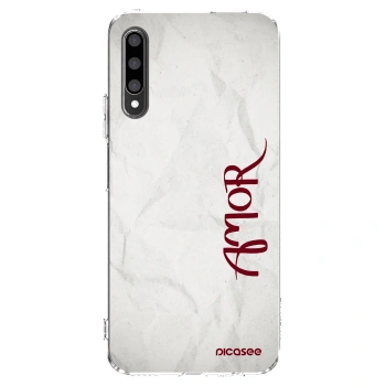 Picasee silikónový prehľadný obal pre Honor 9X Pro - Amor
