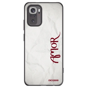Picasee silikónový čierny obal pre Xiaomi Redmi Note 10S - Amor