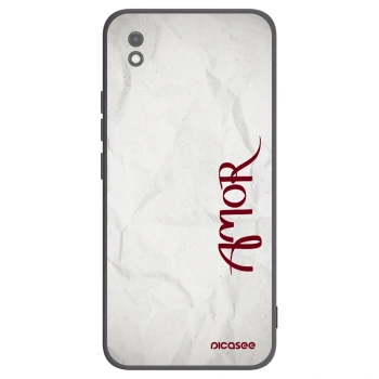 Picasee silikónový čierny obal pre Xiaomi Redmi 9AT - Amor