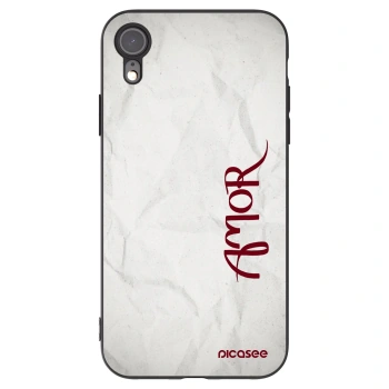 Picasee silikónový čierny obal pre Apple iPhone 6 Plus/6S Plus - Amor