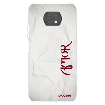 Picasee silikónový prehľadný obal pre Xiaomi Redmi Note 9T - Amor