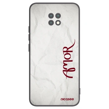 Picasee silikónový čierny obal pre Xiaomi Redmi Note 9T - Amor