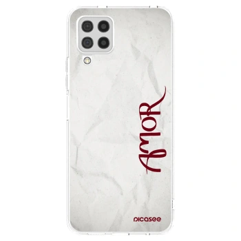 Picasee silikónový prehľadný obal pre Samsung Galaxy A22 A225F 4G - Amor