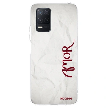 Picasee silikónový prehľadný obal pre Realme 8 5G - Amor