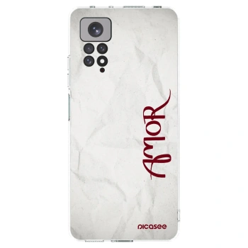 Picasee silikónový prehľadný obal pre Xiaomi Redmi Note 11 - Amor