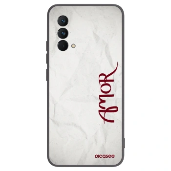 Picasee silikónový čierny obal pre Realme GT Master Edition 5G - Amor