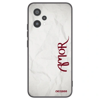 Picasee silikónový čierny obal pre Realme 9 Pro 5G - Amor