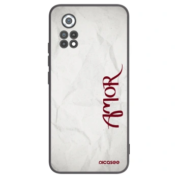 Picasee silikónový čierny obal pre Xiaomi Poco X4 Pro 5G - Amor