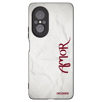 Picasee silikónový čierny obal pre Huawei Nova 9 SE - Amor