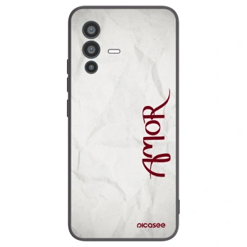 Picasee silikónový čierny obal pre Vivo V23 5G - Amor