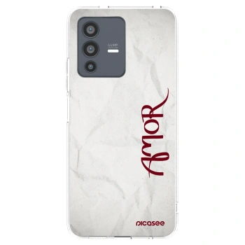Picasee silikónový prehľadný obal pre Vivo V23 5G - Amor