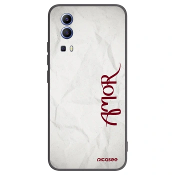 Picasee silikónový čierny obal pre Vivo Y52 5G - Amor