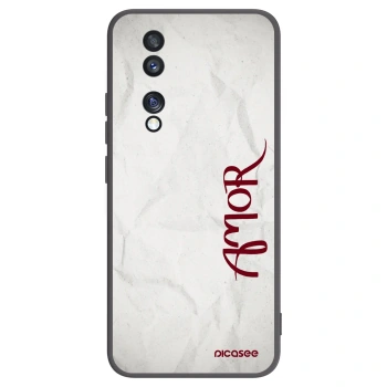 Picasee silikónový čierny obal pre Honor 70 - Amor