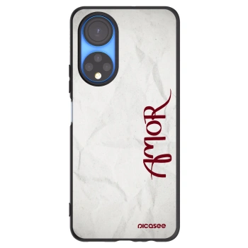 Picasee silikónový čierny obal pre Honor X7 - Amor
