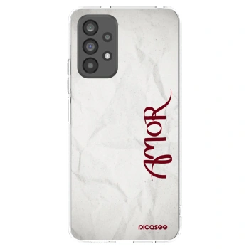 Picasee silikónový prehľadný obal pre Samsung Galaxy A73 5G - Amor