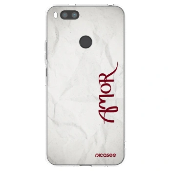 Picasee silikónový prehľadný obal pre Xiaomi Redmi A1 - Amor