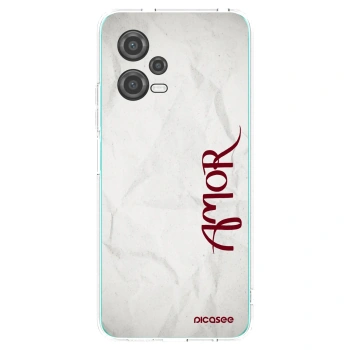 Picasee silikónový prehľadný obal pre Xiaomi Poco X5 - Amor