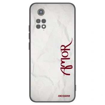 Picasee silikónový čierny obal pre Xiaomi Redmi Note 11S 5G - Amor