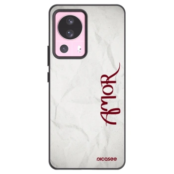 Picasee silikónový čierny obal pre Xiaomi 13 Lite - Amor