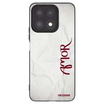 Picasee silikónový čierny obal pre Honor X8a - Amor