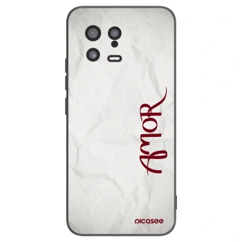 Picasee silikónový čierny obal pre Xiaomi 13 - Amor