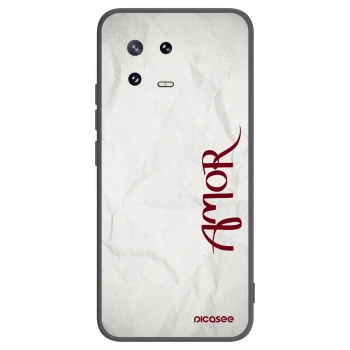 Picasee silikónový čierny obal pre Xiaomi 13 Pro - Amor