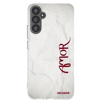 Picasee silikónový prehľadný obal pre Samsung Galaxy A34 5G A346B - Amor