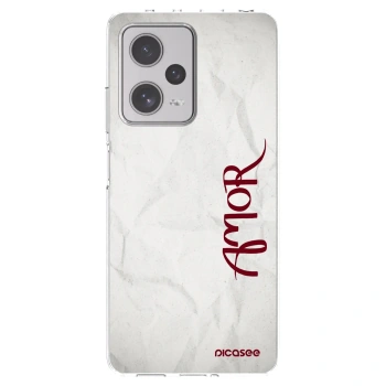 Picasee silikónový prehľadný obal pre Xiaomi Redmi Note 12 Pro+ 5G - Amor