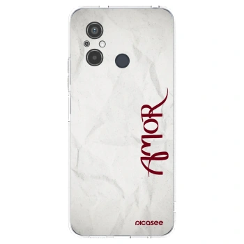 Picasee silikónový prehľadný obal pre Xiaomi Redmi 12C - Amor