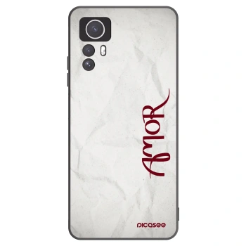 Picasee silikónový čierny obal pre Xiaomi Redmi Note 12S - Amor
