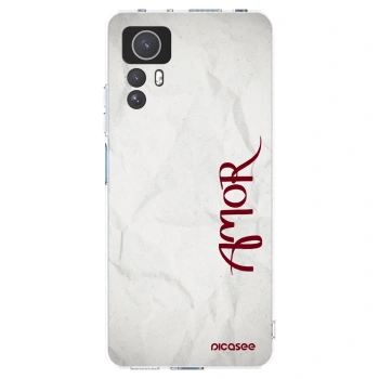 Picasee silikónový prehľadný obal pre Xiaomi Redmi Note 12S - Amor