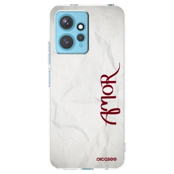 Picasee silikónový prehľadný obal pre Xiaomi Redmi Note 12 4G - Amor
